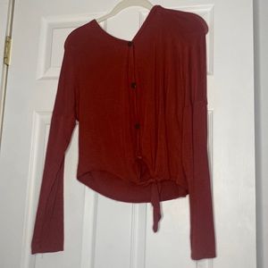 Burnt Orange Olivia Rae Sweater